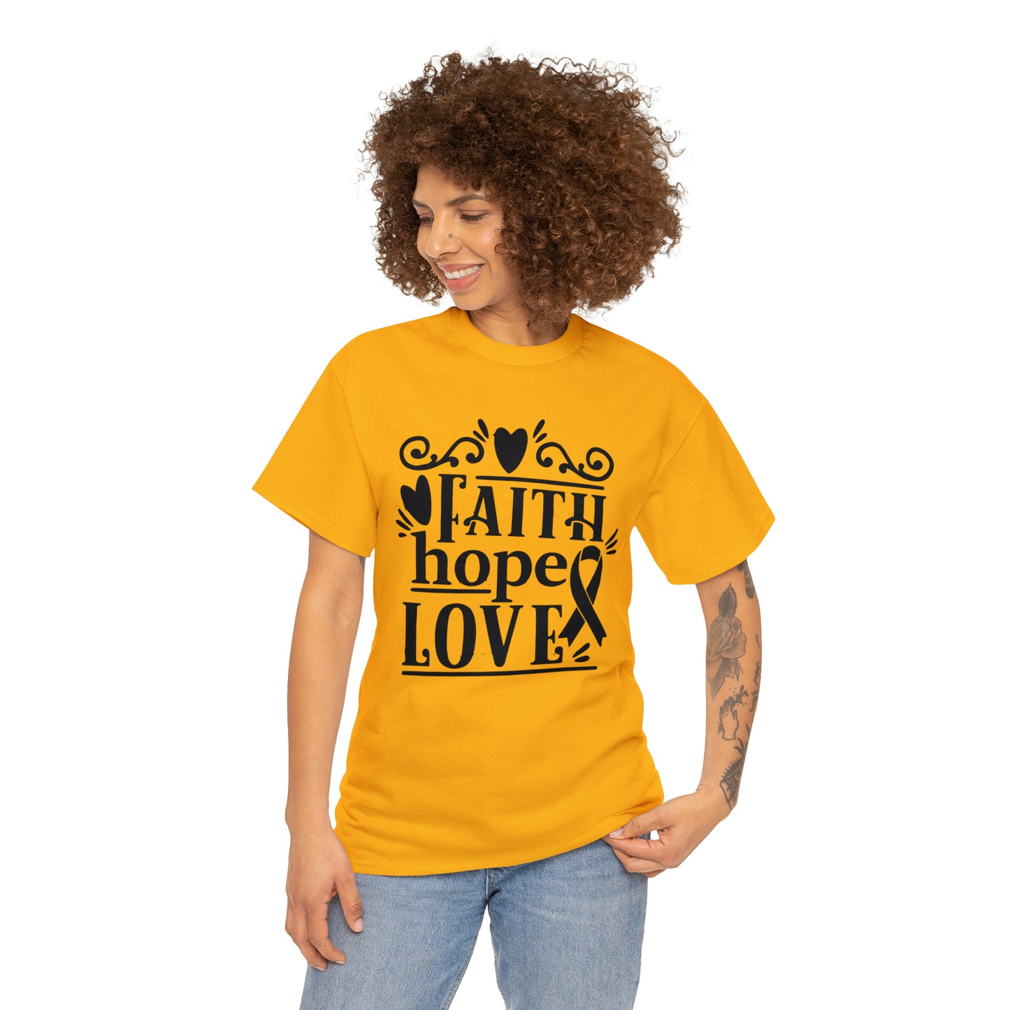 Faith Hope Love  Unisex Tee