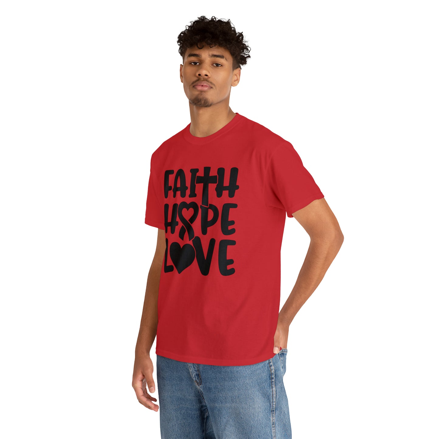 Faith Hope Love Unisex Tee
