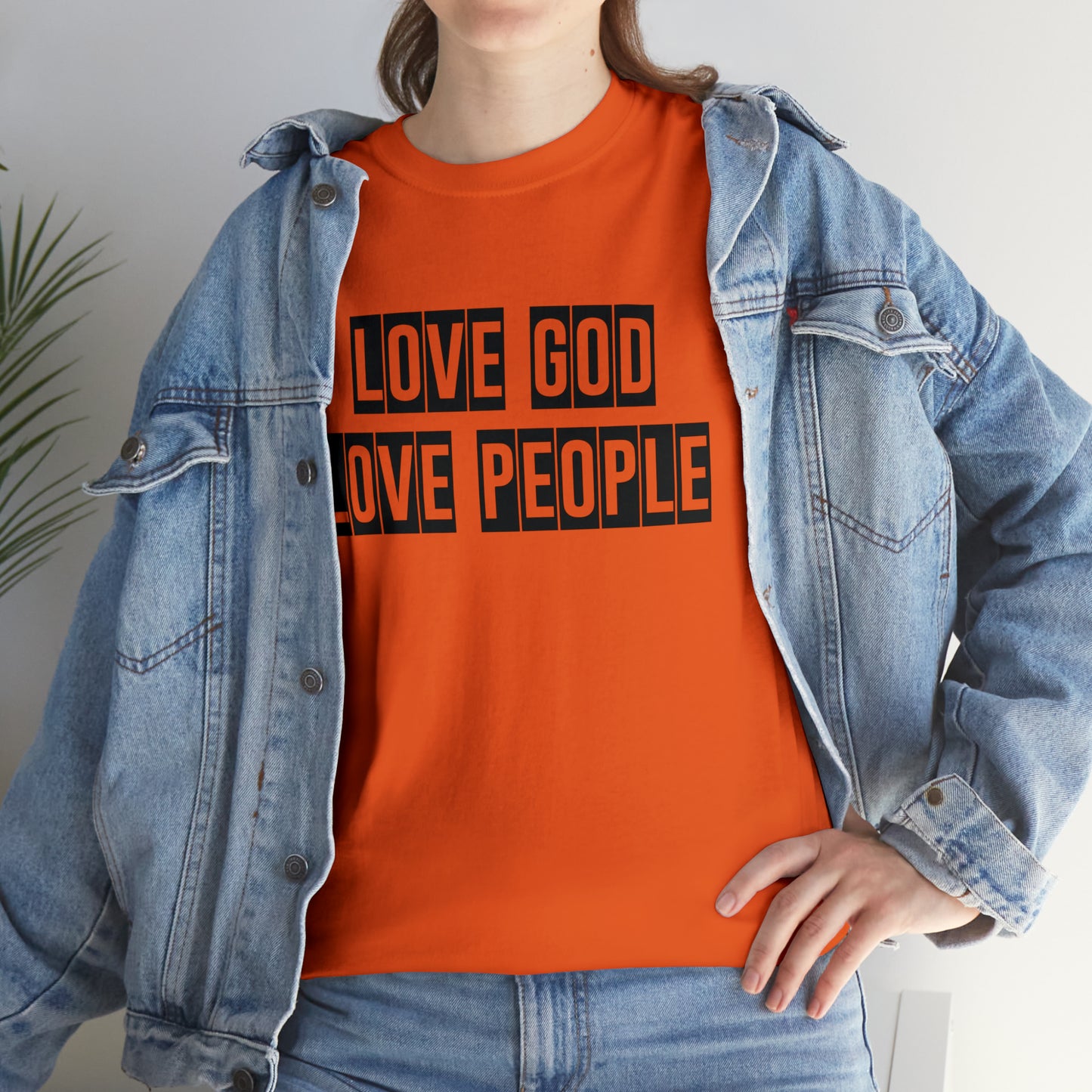 Love God Love People  Unisex Tee