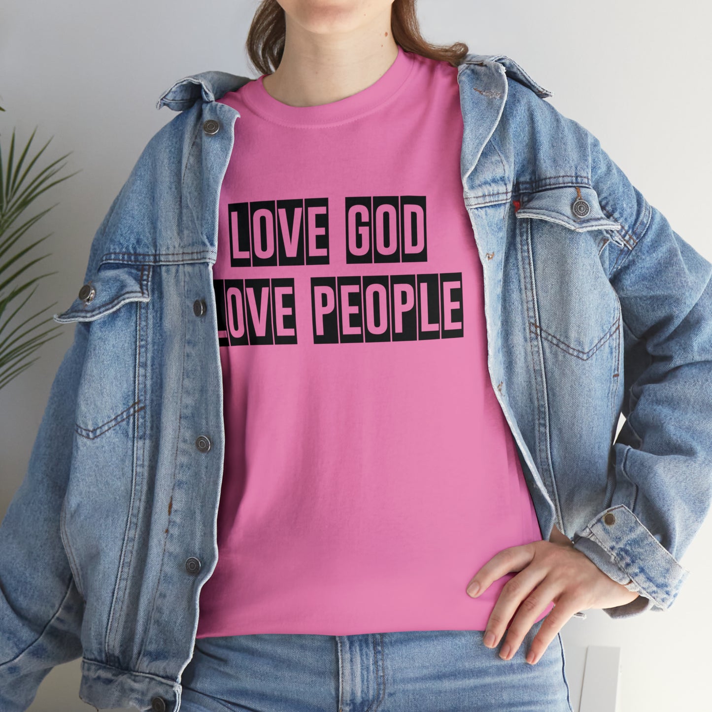 Love God Love People  Unisex Tee