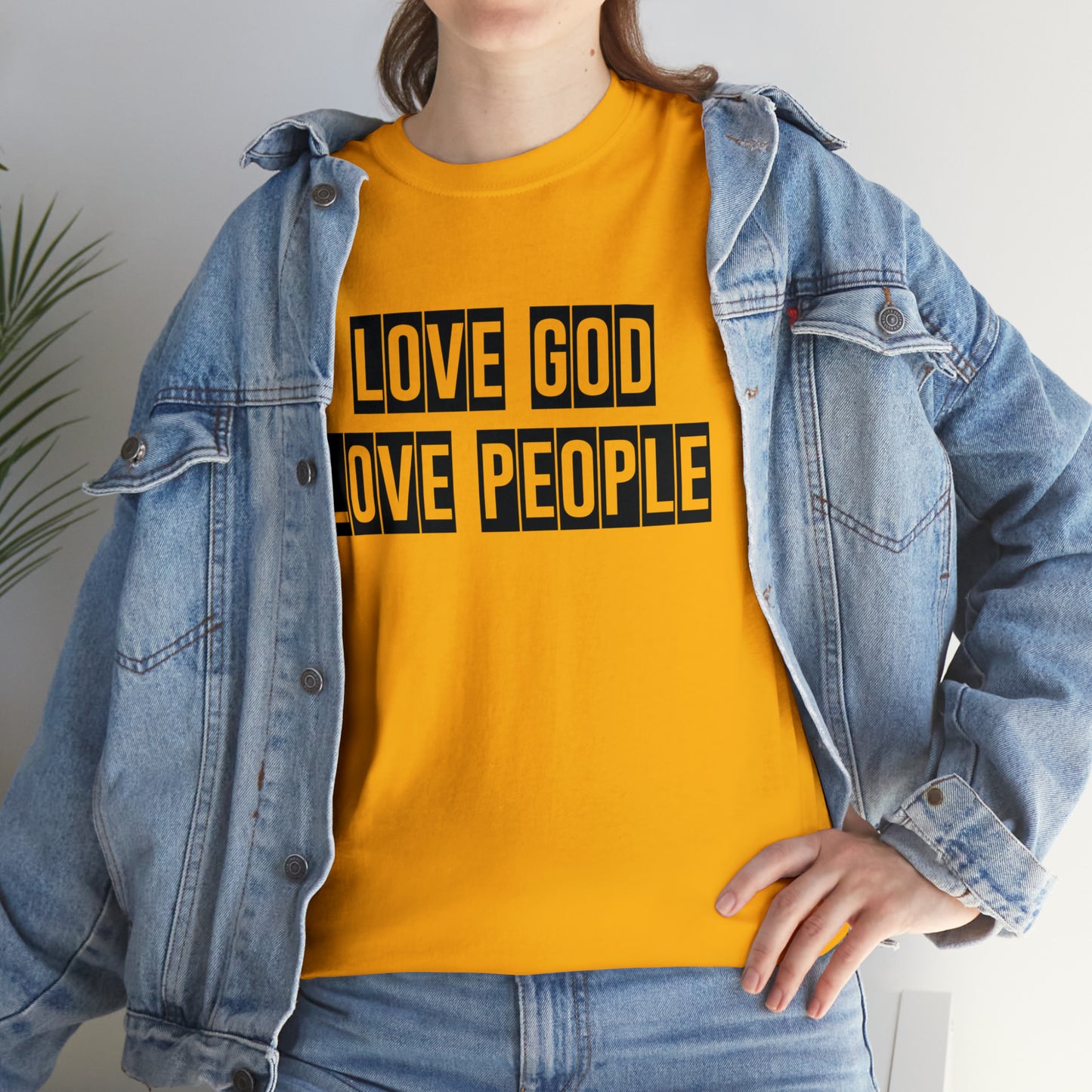 Love God Love People  Unisex Tee