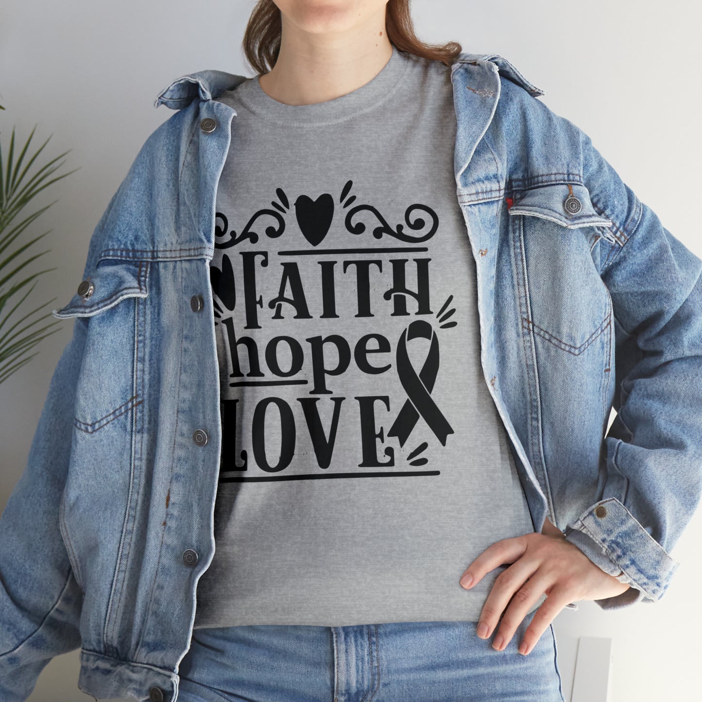 Faith Hope Love  Unisex Tee