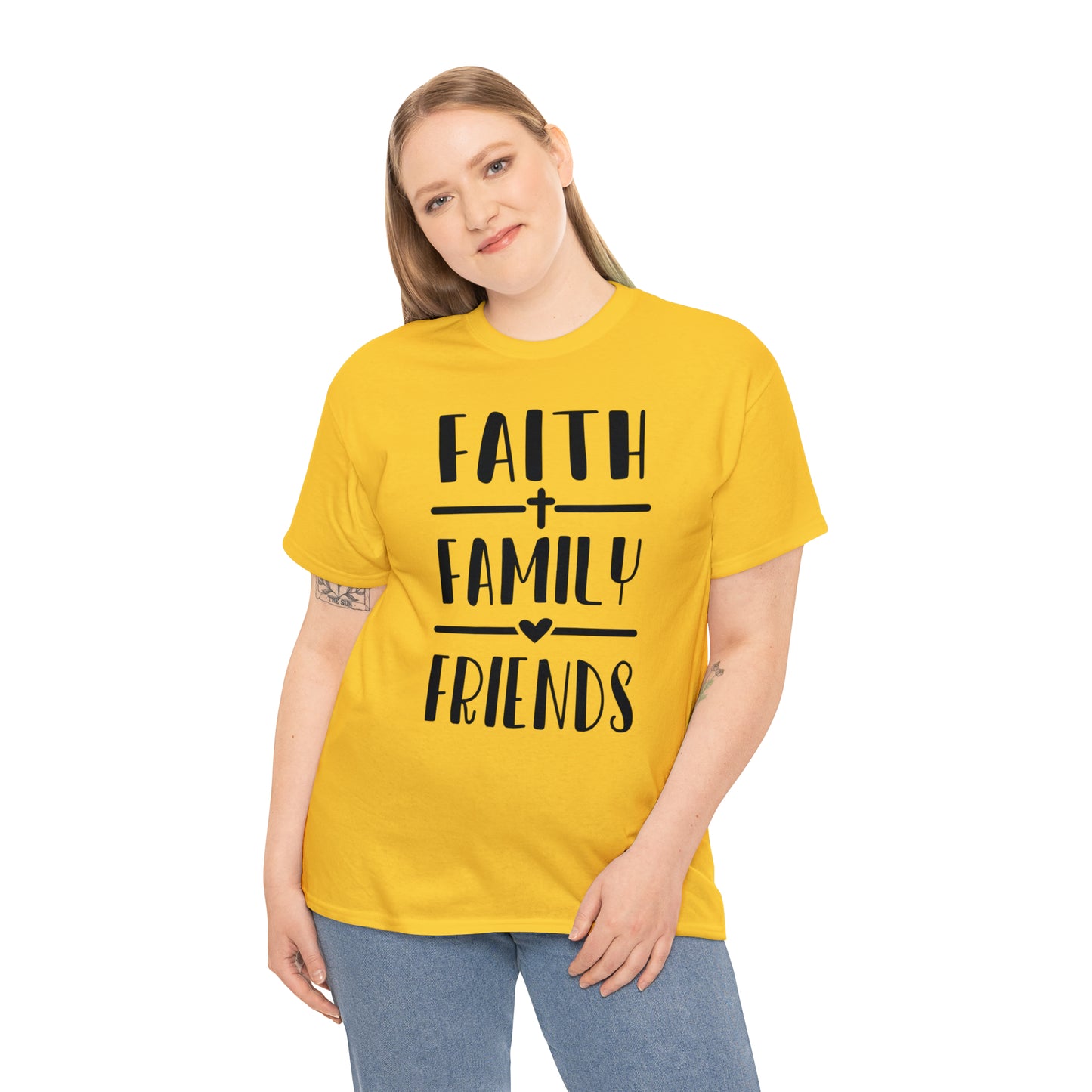 Faith Family Friends Unisex Tee