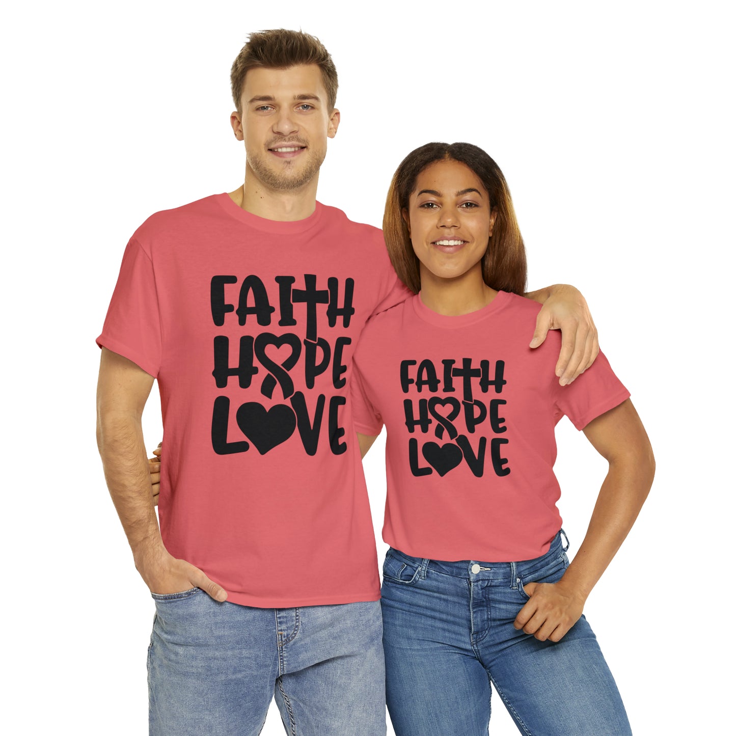 Faith Hope Love Unisex Tee