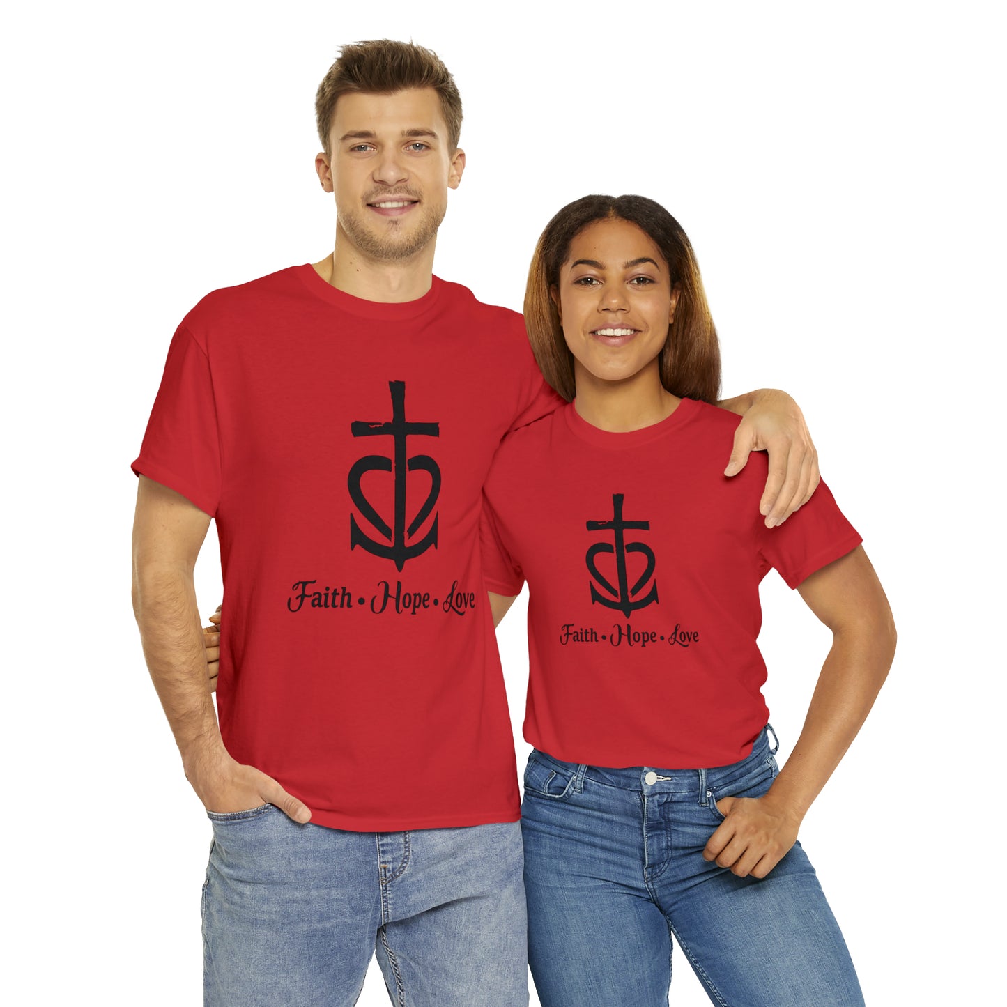 Faith Hope Love Unisex Tee