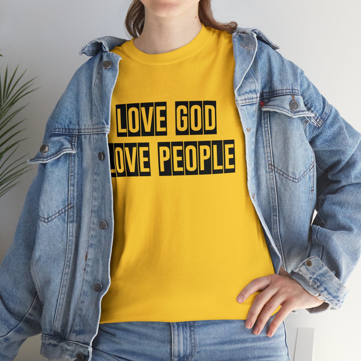 Love God Love People  Unisex Tee