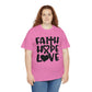 Faith Hope Love Unisex Tee