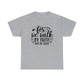 For We Walk By Faith Not By Sight Unisex Tee