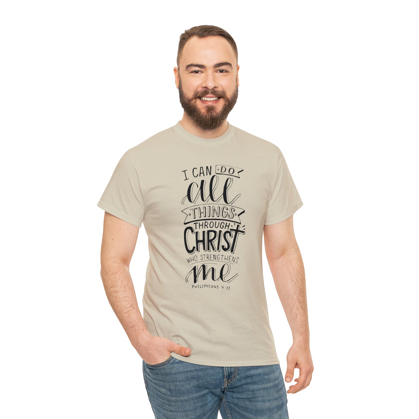 I Can Do All Things Through Christ  Unisex Tee
