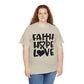 Faith Hope Love Unisex Tee
