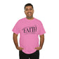 For We Walk By Faith Unisex Tee