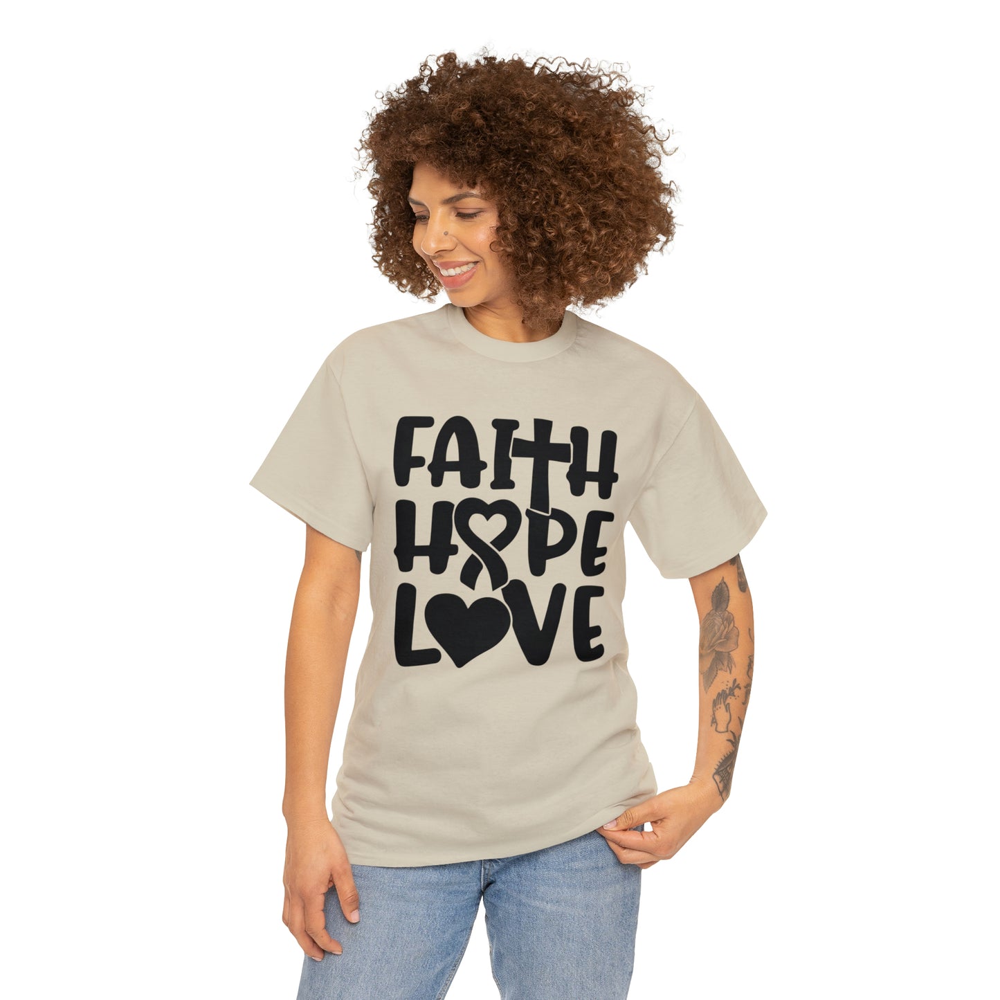 Faith Hope Love Unisex Tee