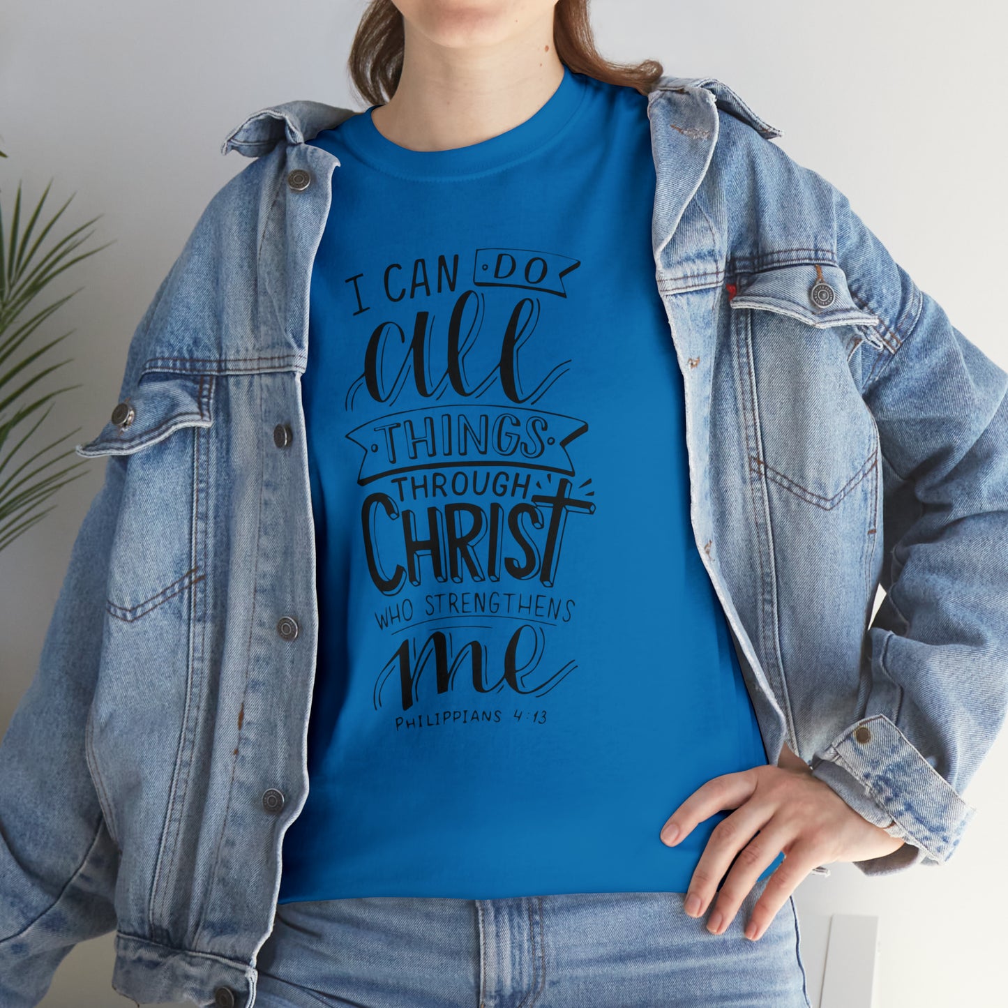 I Can Do All Things Through Christ  Unisex Tee