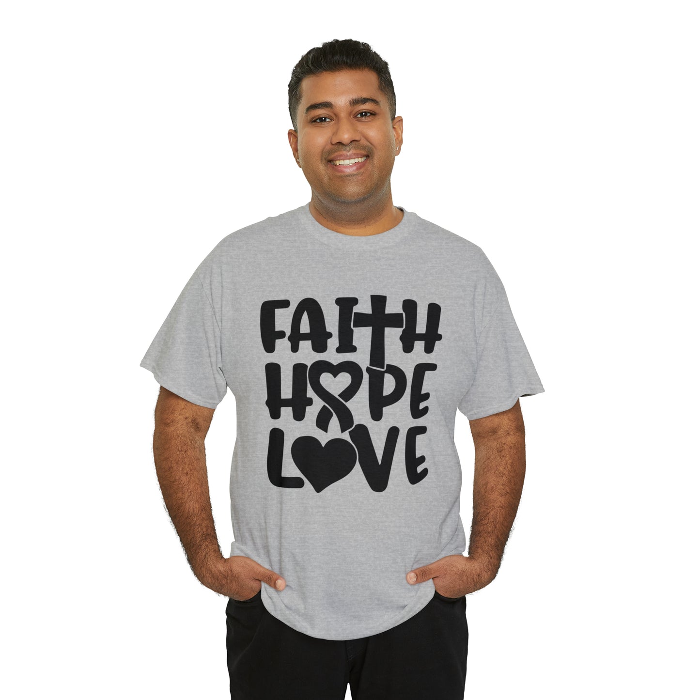 Faith Hope Love Unisex Tee