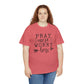 Pray More Worry Less Unisex Tee
