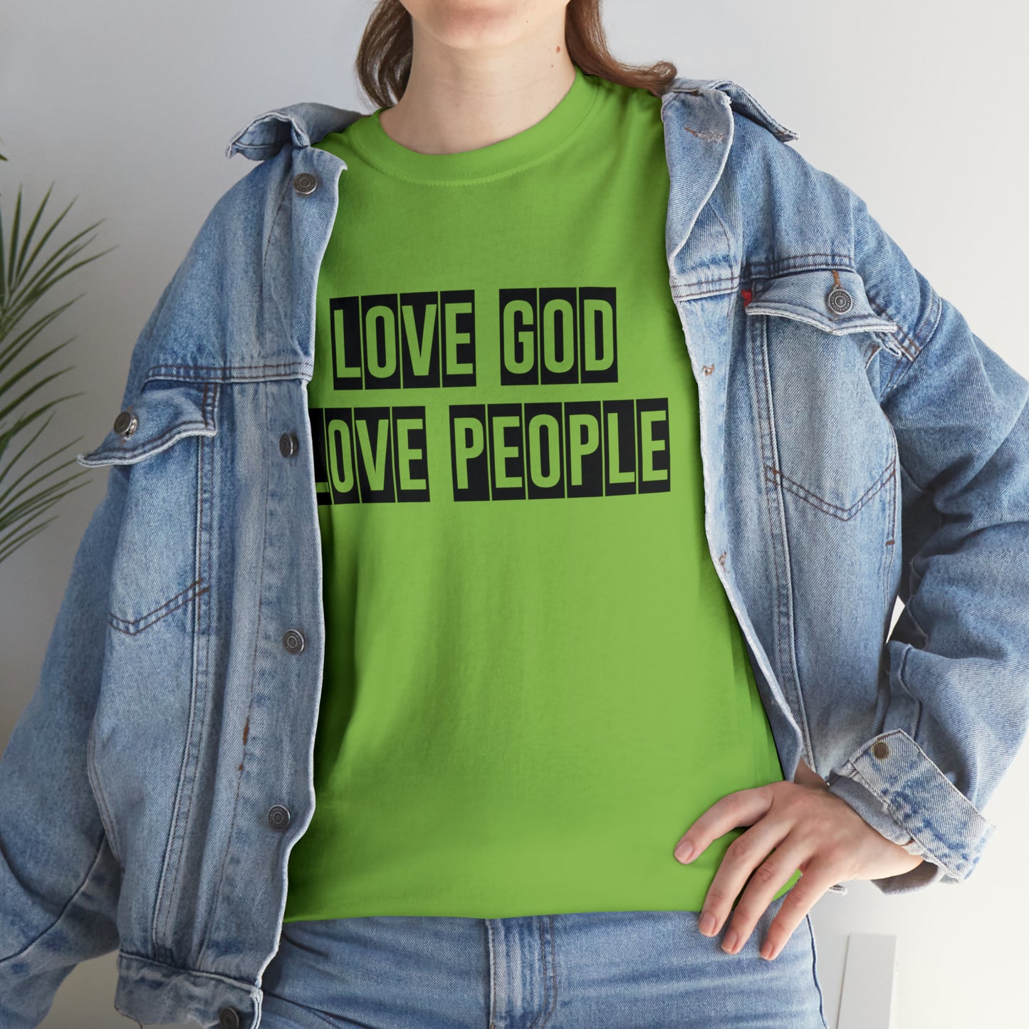 Love God Love People  Unisex Tee