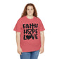 Faith Hope Love Unisex Tee