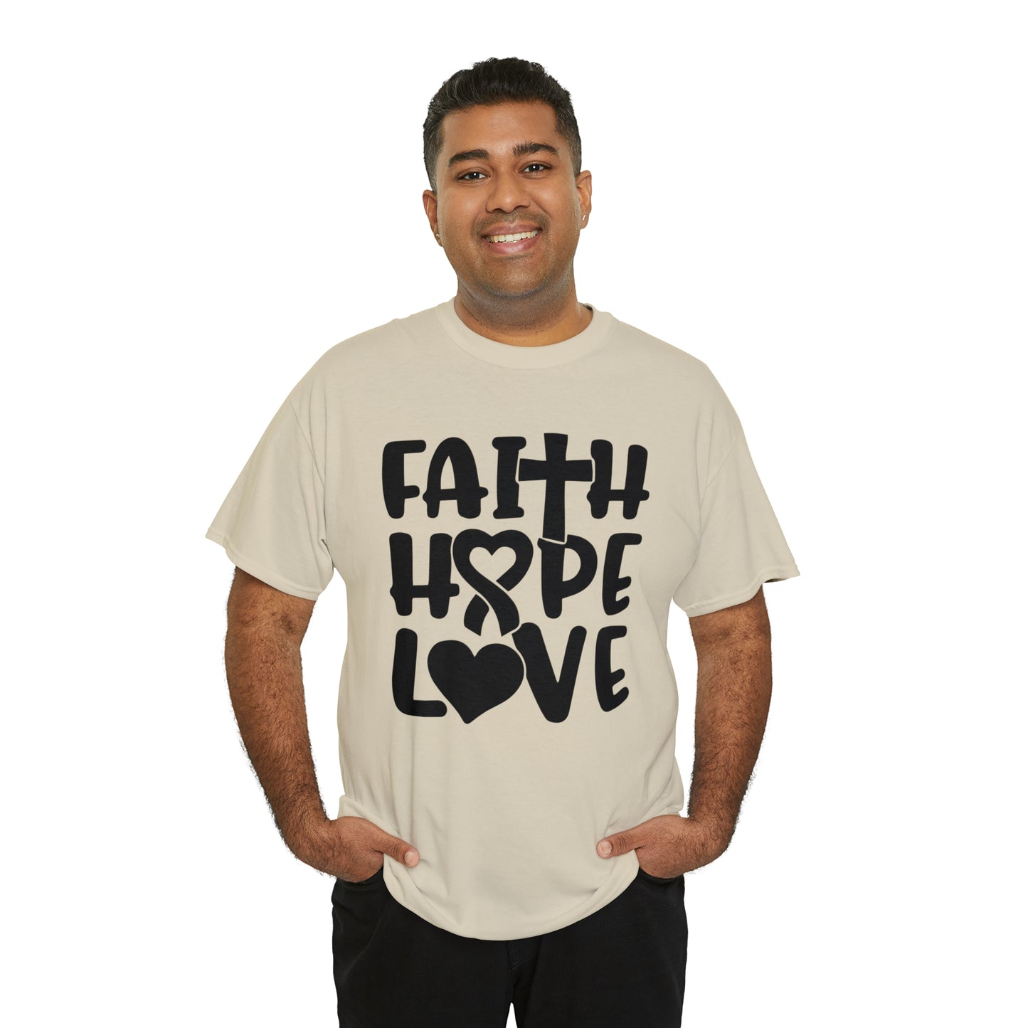 Faith Hope Love Unisex Tee