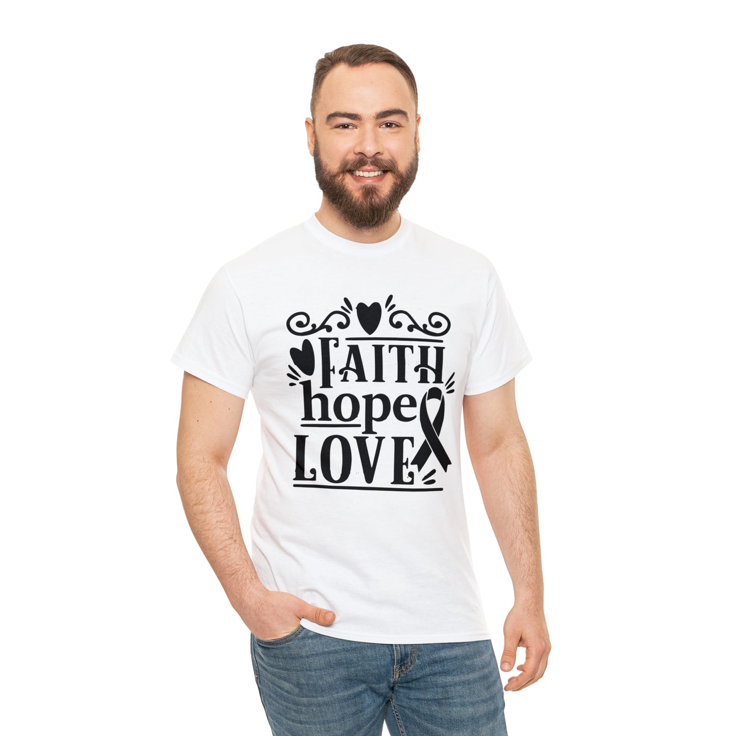 Faith Hope Love  Unisex Tee