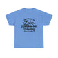 I Just Want To Love Jesus & Go Fishing  Unisex Tee