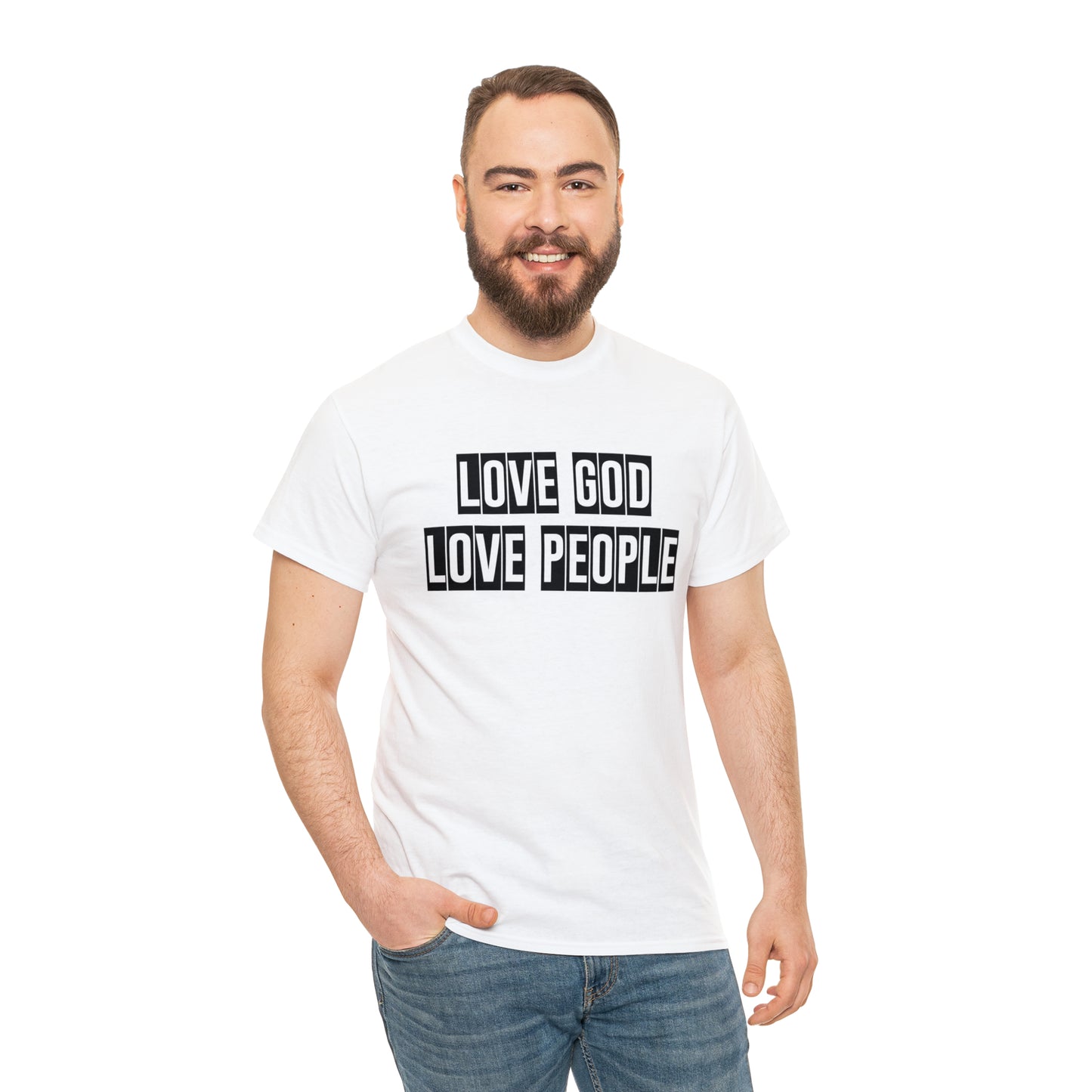 Love God Love People  Unisex Tee