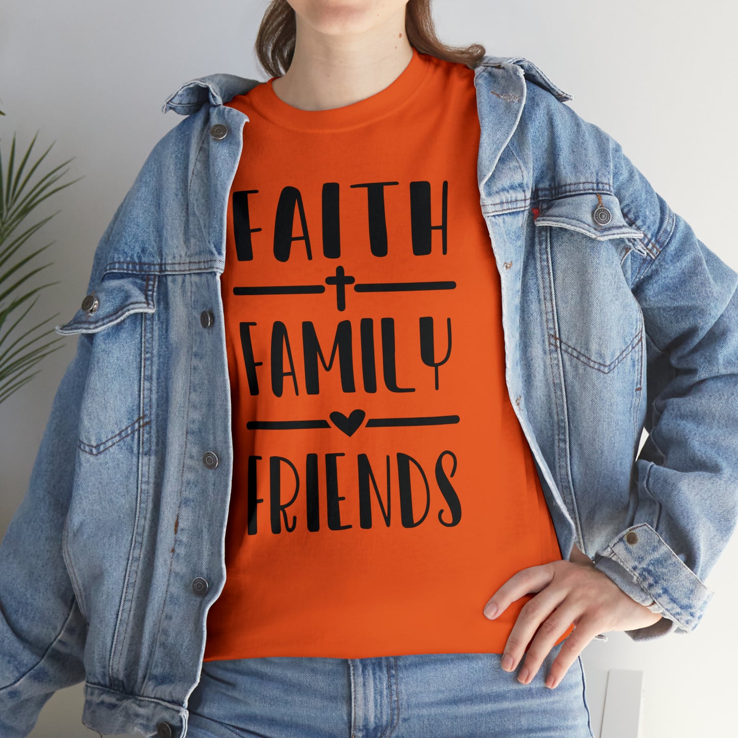 Faith Family Friends Unisex Tee