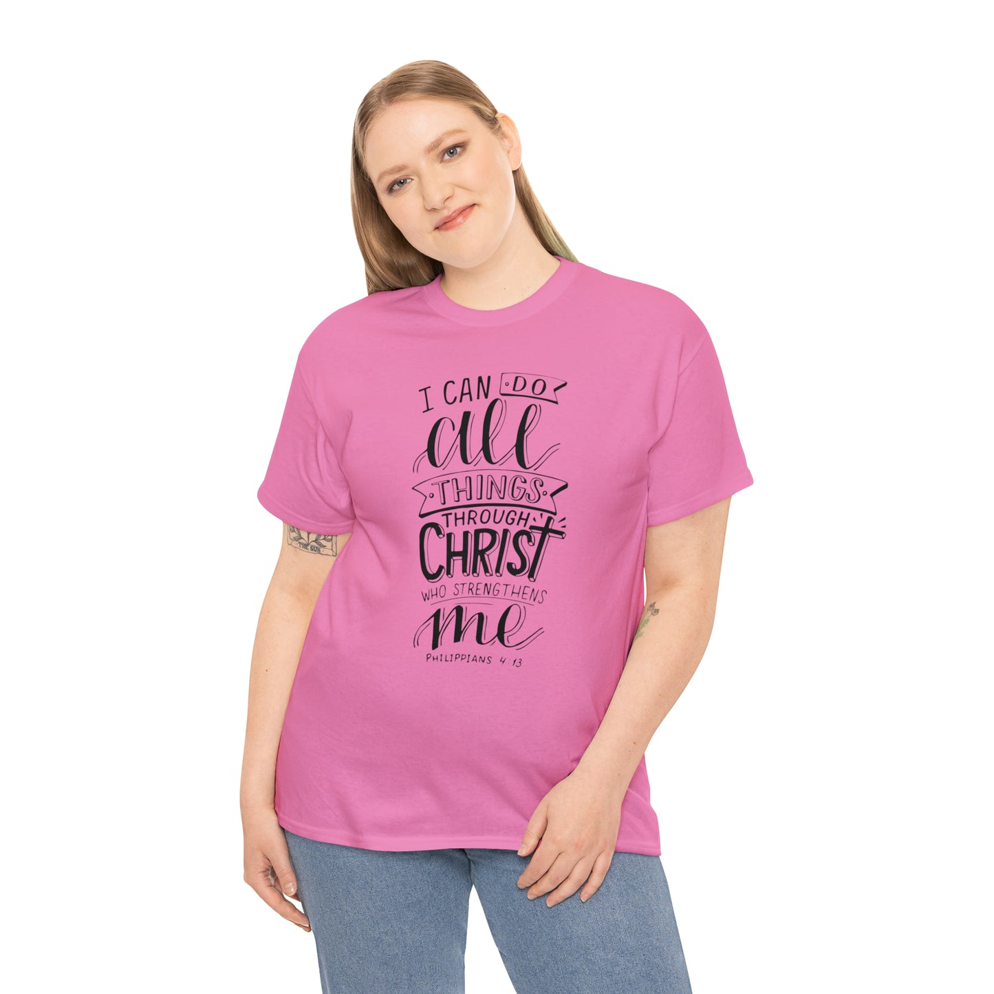 I Can Do All Things Through Christ  Unisex Tee
