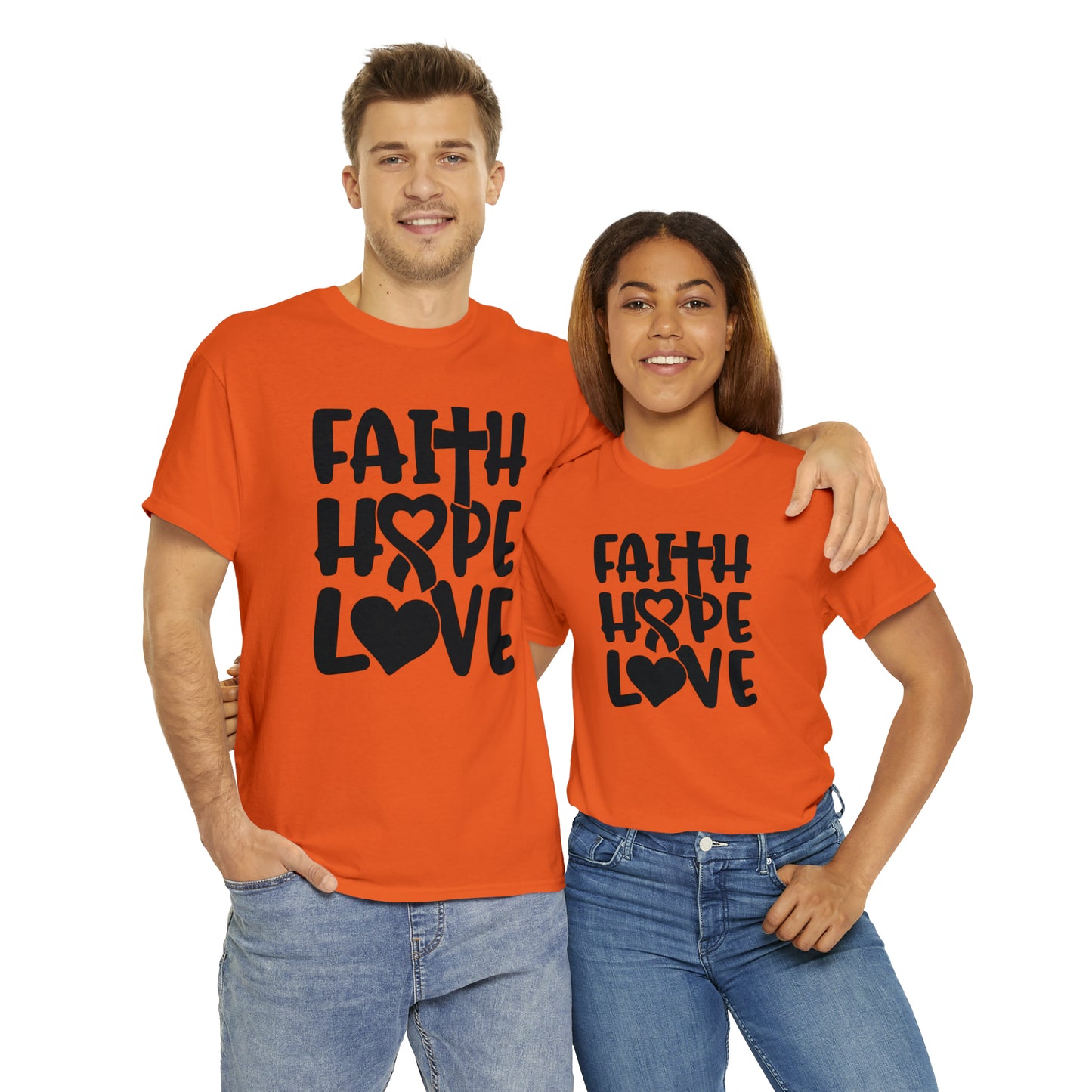 Faith Hope Love Unisex Tee