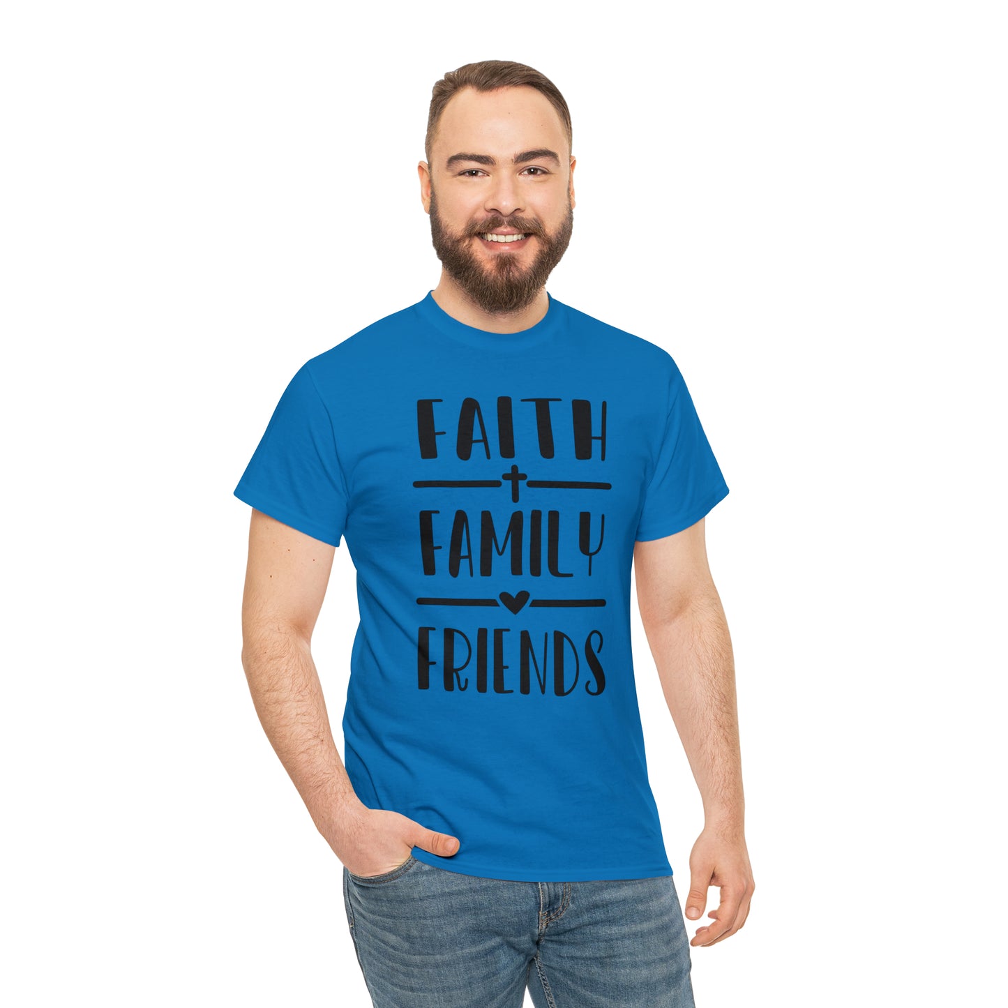 Faith Family Friends Unisex Tee