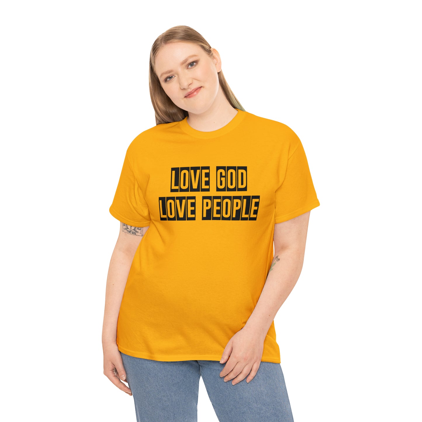 Love God Love People  Unisex Tee