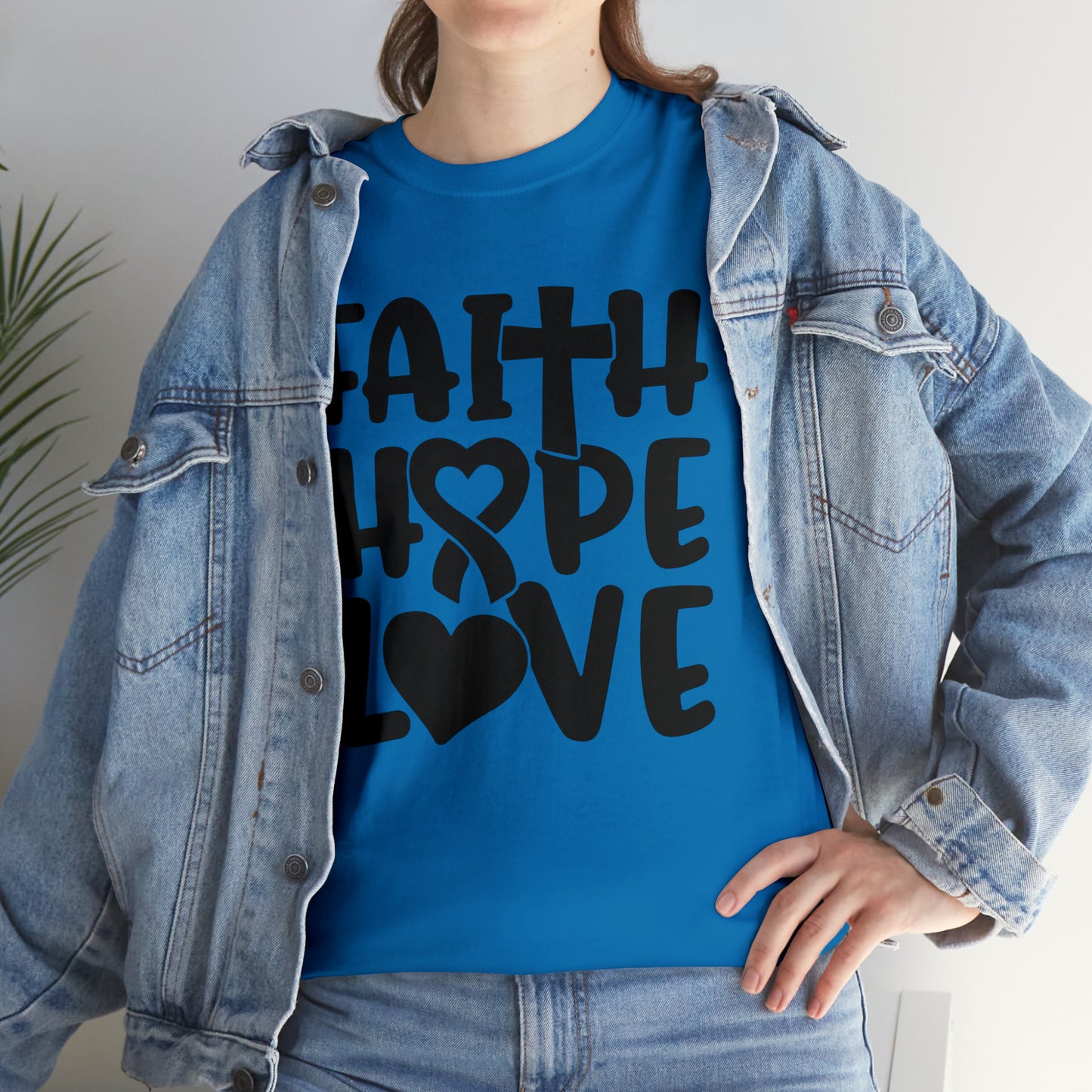 Faith Hope Love Unisex Tee