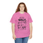 We Walk By Faith Not By Sight  Unisex Tee