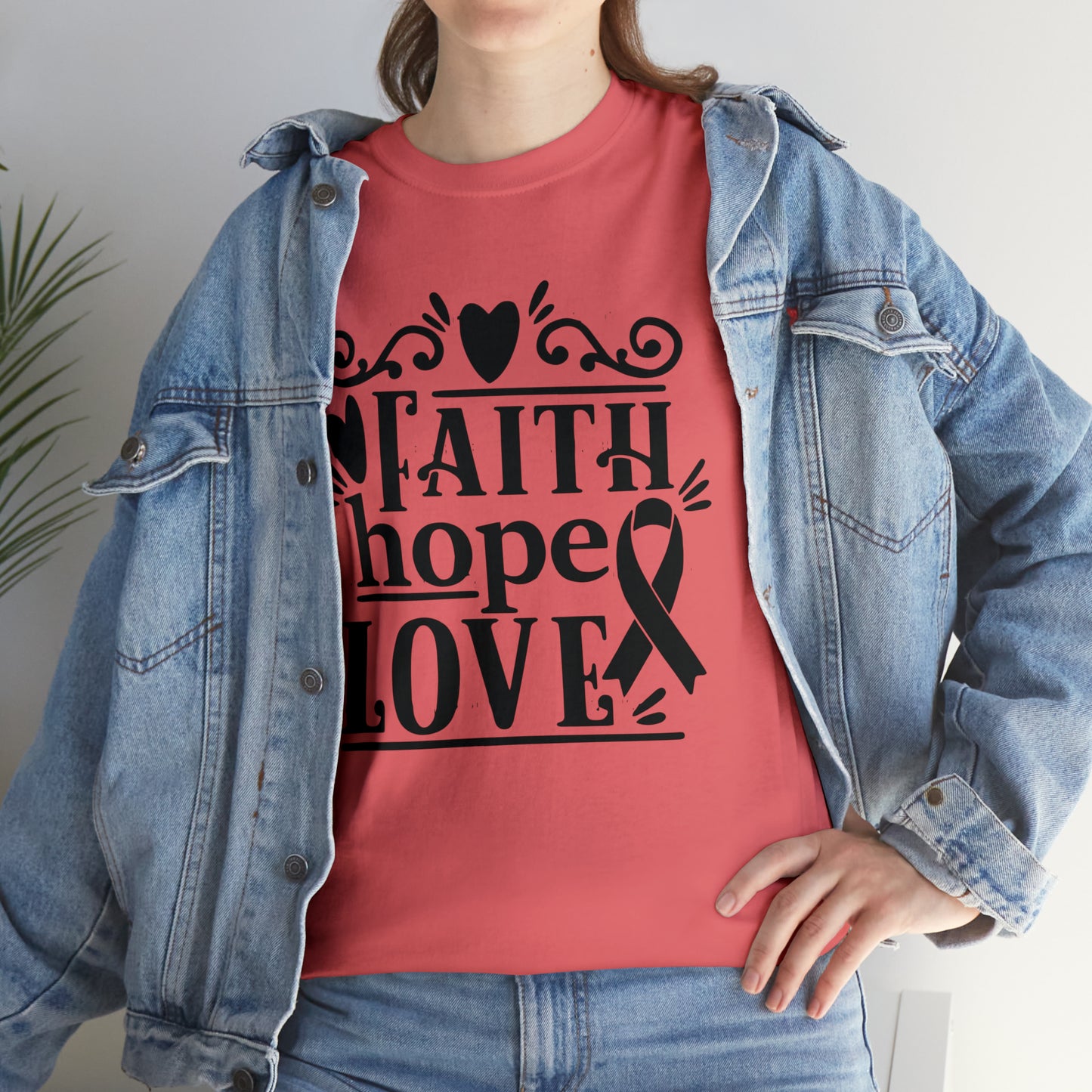 Faith Hope Love  Unisex Tee