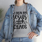 I Run On Jesus Coffee Chaos  Unisex Tee