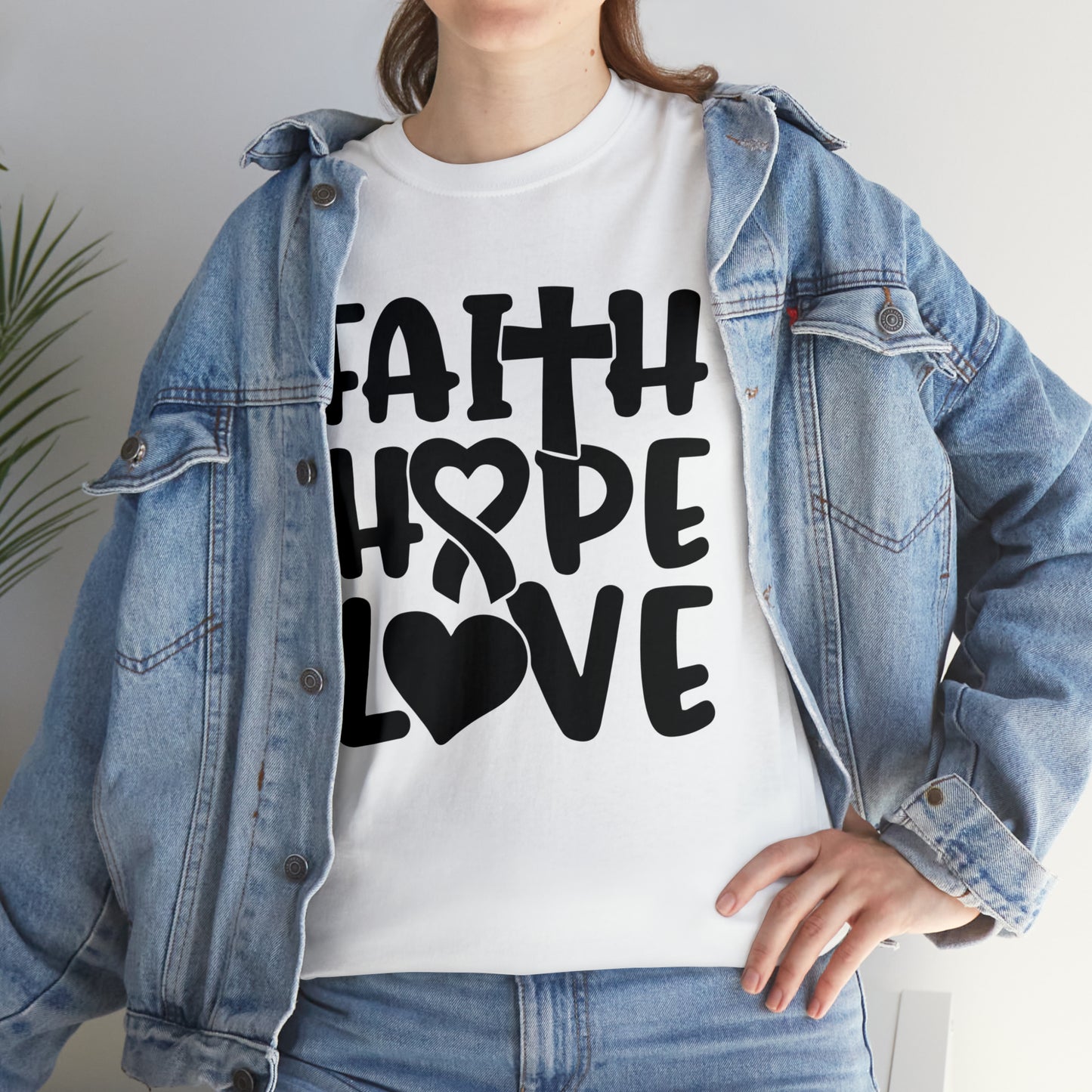 Faith Hope Love Unisex Tee
