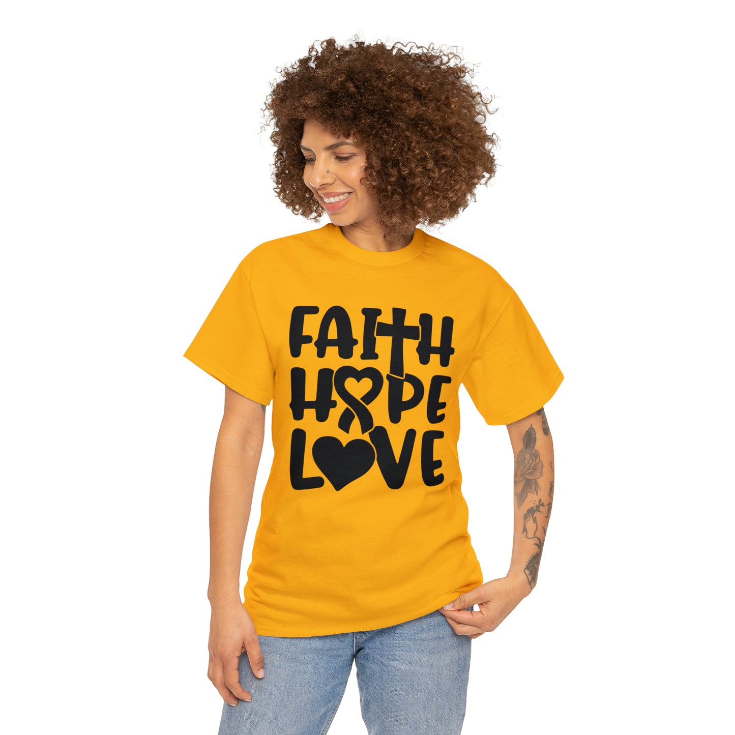Faith Hope Love Unisex Tee